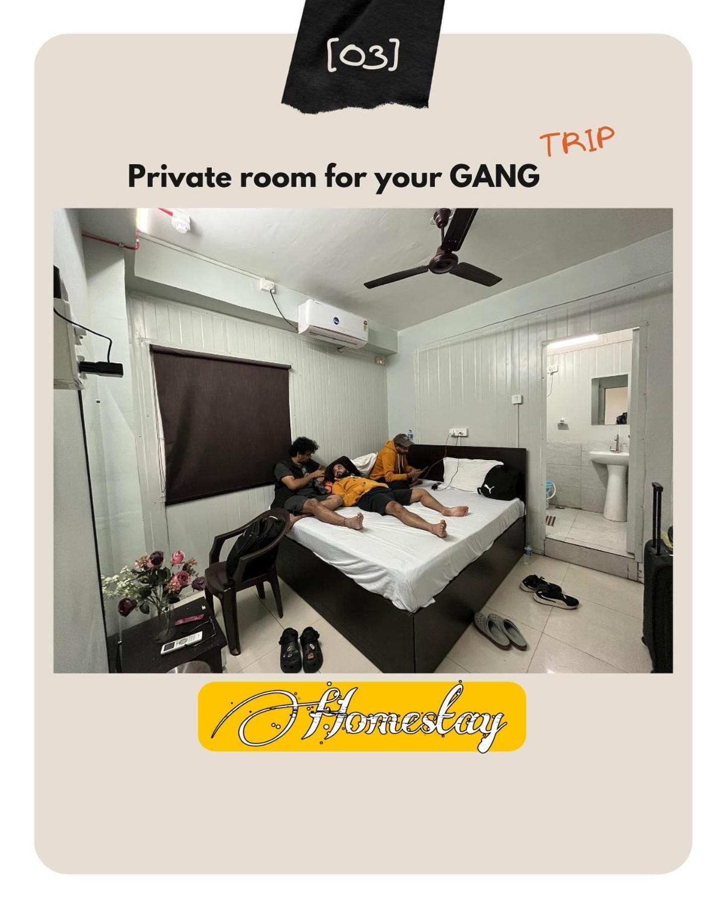 Homestay Ac Dormitory New Delhi Bagian luar foto
